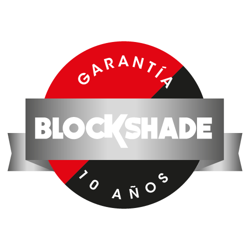 garantía logo blockshade 10 años